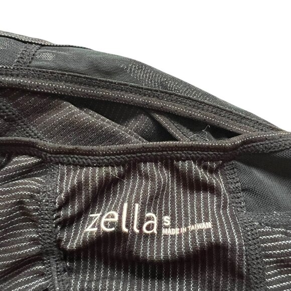 Zella athletic dress sleeveless black size small ruched scrunched - Picture 4 of 4